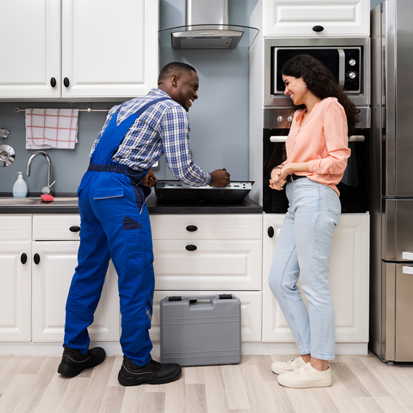 can you provide an estimate for cooktop repair before beginning any work in Louisa County